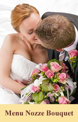 location matrimoni novara, menu bouquet
